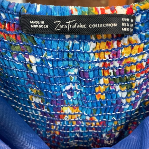 Zara medium strapless mini dress - Picture 4 of 4